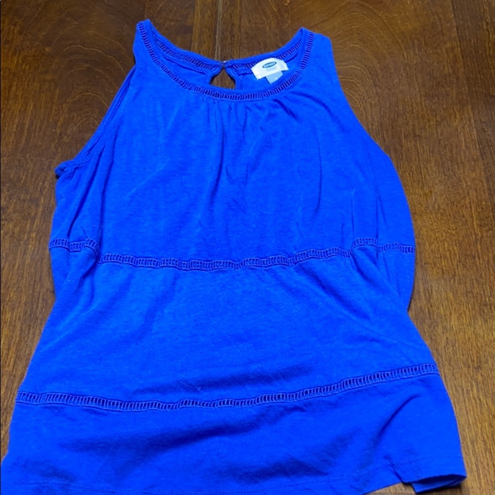 Blue Dressy Tank